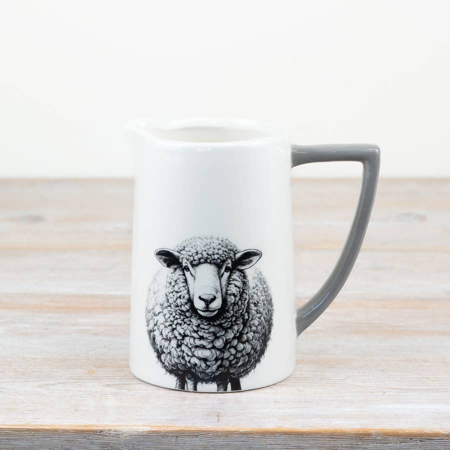 Glazed Sheep Jug