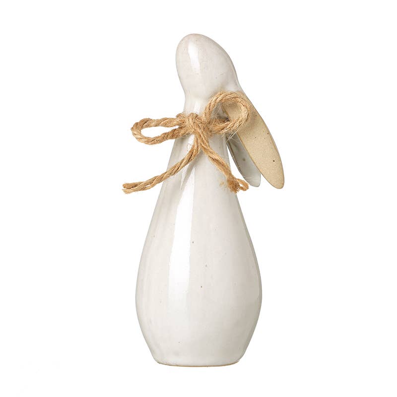 MEDIUM PORCELAIN WHITE RABBIT