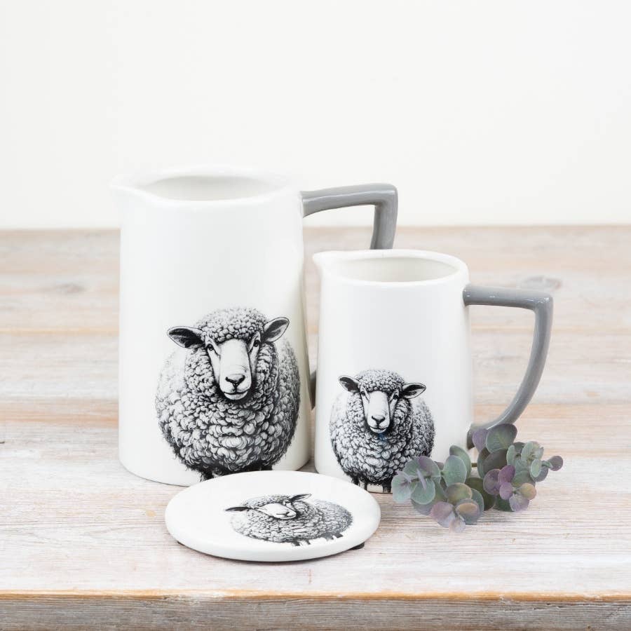 Glazed Sheep Jug