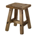 HIGH WOODEN STOOL