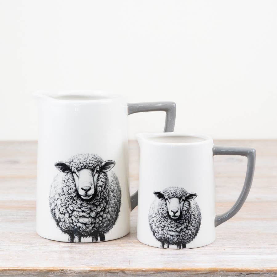 Glazed Sheep Jug